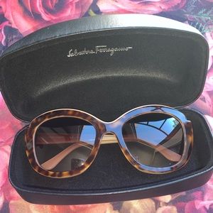 Salvatore Ferragamo Havana Sunglasses